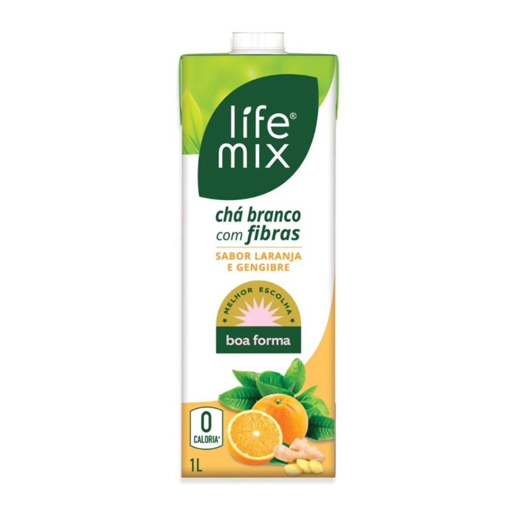 Chá Branco Com Laranja e Gengibre