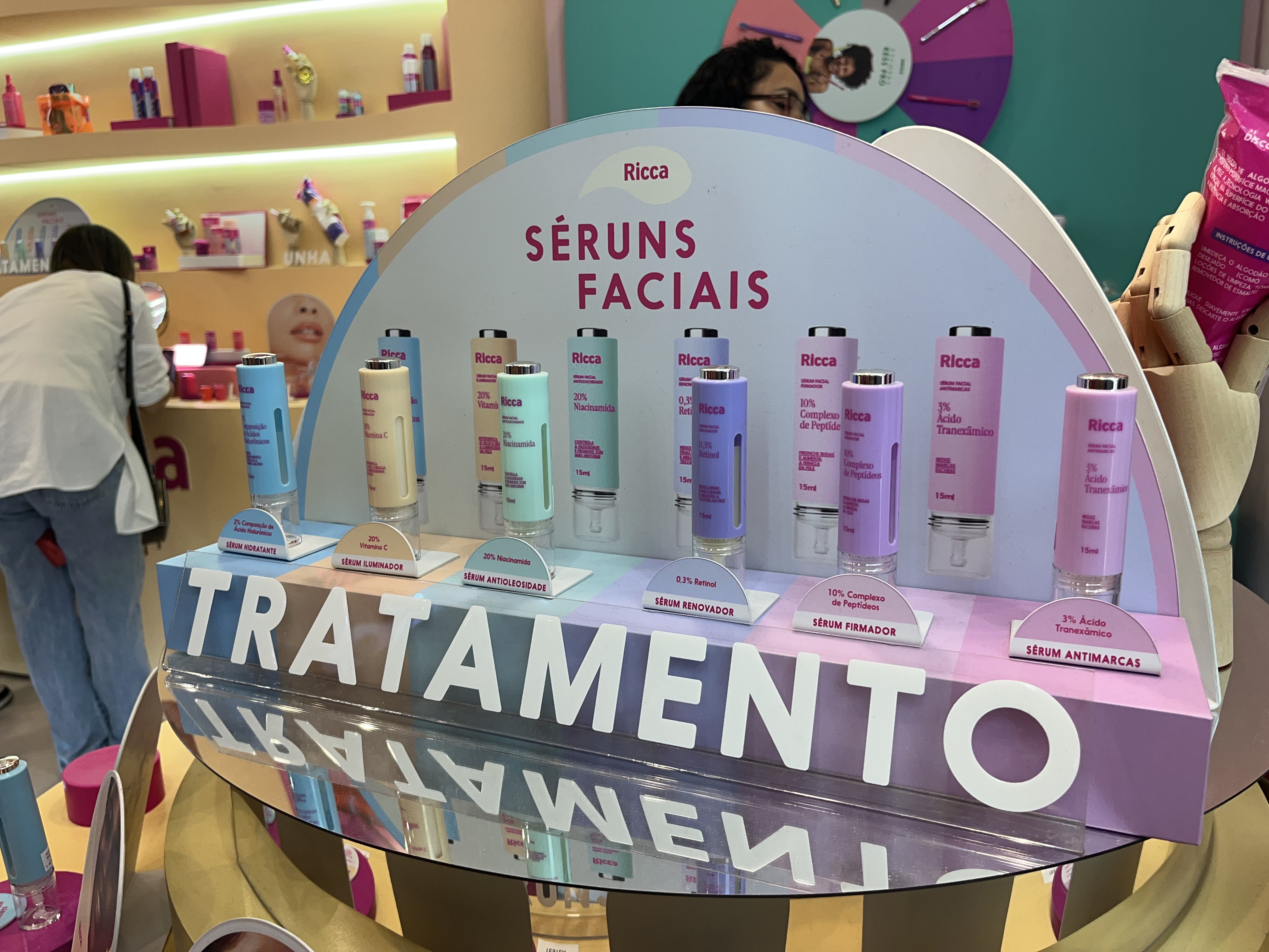 S&eacute;runs de tratamento Ricca